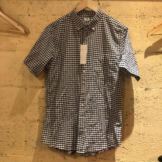 ユニクロ(UNIQLO)の【未使用】ユニクロ ギンガムチェック 半袖シャツ(シャツ)