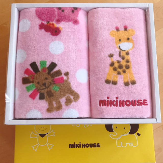 mikihouse(ミキハウス)の茶々丸様専用 ミキハウス タオル インテリア/住まい/日用品の日用品/生活雑貨/旅行(タオル/バス用品)の商品写真