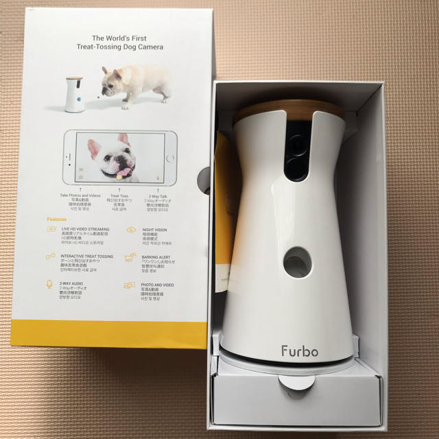 Furbo(フルボ)のfurbo ペットカメラ　値下げしました その他のペット用品(犬)の商品写真