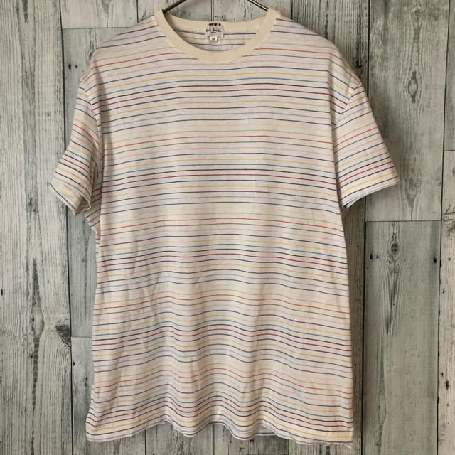 Paul Smith(ポールスミス)のポールスミス マルチボーダー Tシャツ Mサイズ メンズのトップス(Tシャツ/カットソー(半袖/袖なし))の商品写真