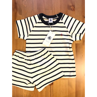 プチバトー(PETIT BATEAU)の☆SALE☆プチバトー マリニエール半袖パジャマ(パジャマ)