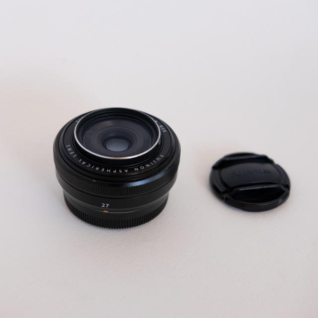 富士フイルム - FUJINON XF27mm f2.8 (プロテクター付き)の通販 by
