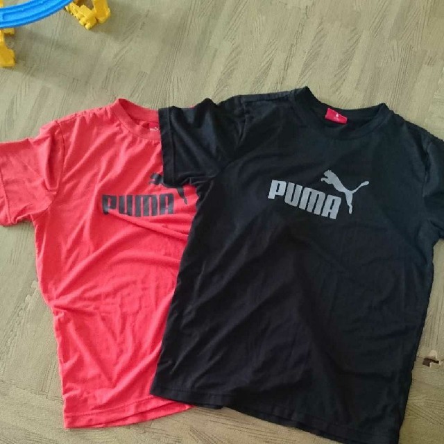 PUMA(プーマ)の【専用】PUMA Tシャツ2枚 レディースのトップス(Tシャツ(半袖/袖なし))の商品写真