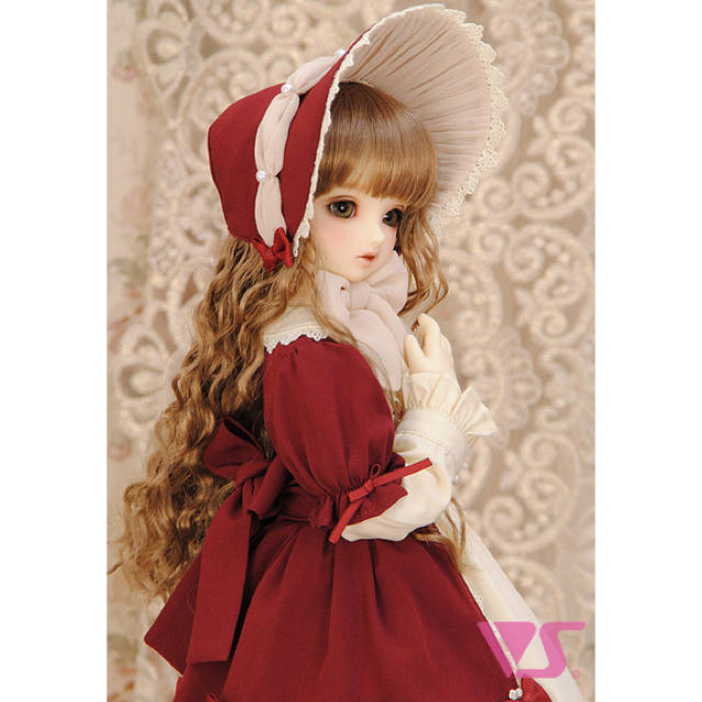 ボークス製☆ MSD/MDD クラシカルレースアップロリータ(ボルドー) ボークス製☆ MSD/MDD クラシカルレースアップロリータ(ボルドー)