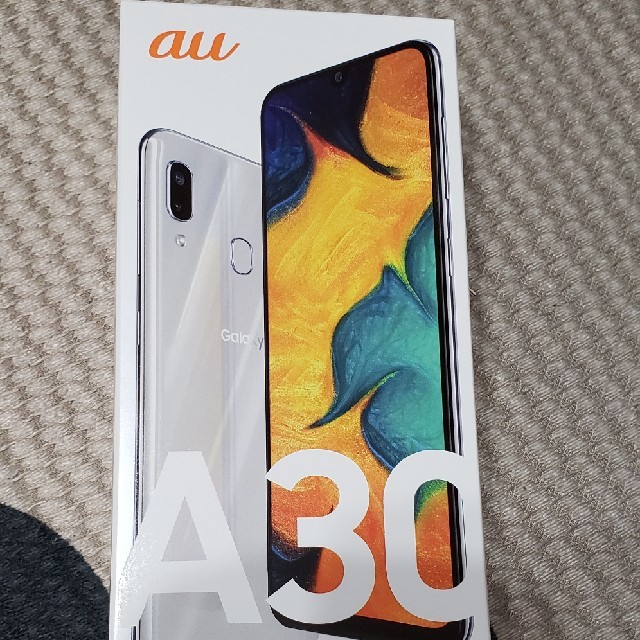 au A30 新品未使用 激安 white 1