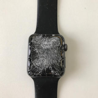 アップル(Apple)のApple Watch  series3 セルラーモデル ［ジャンク品］(腕時計(デジタル))