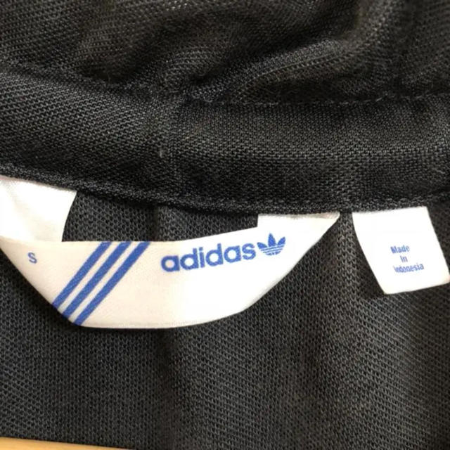 adidas(アディダス)のsarahさま専用⭐️adidas⭐️マジ可愛✨フリル ワイドネック ブルゾン レディースのジャケット/アウター(ブルゾン)の商品写真