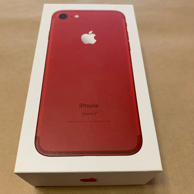 iPhone7(PRODUCT)RED 128GBアップル