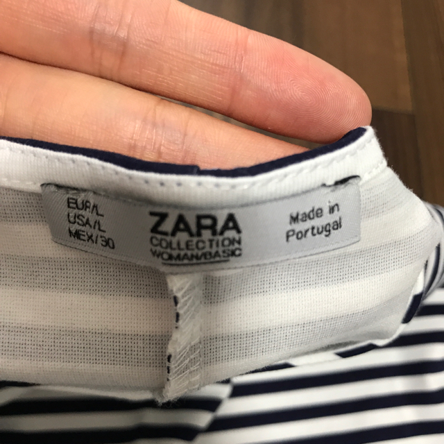 ZARA(ザラ)のノースリーブＴシャツ レディースのトップス(Tシャツ(半袖/袖なし))の商品写真