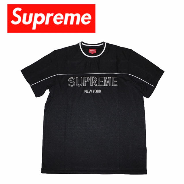 Supreme シュプリーム SS18KN37 ロゴTシャツ BLACK