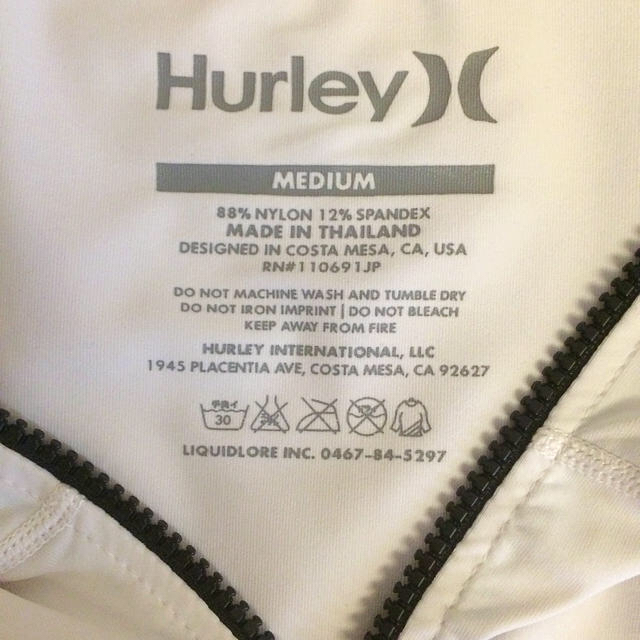 Hurley(ハーレー)のラッシュガード メンズ Mサイズ メンズの水着/浴衣(水着)の商品写真