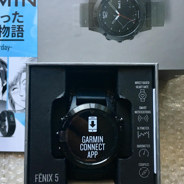 未使用GARMIN fenix 5 SapphireマルチスポーツGPSウォッチ