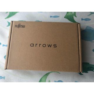 フジツウ(富士通)の【新品未使用】arrows M04 SIMフリースマホ（ホワイト）(スマートフォン本体)