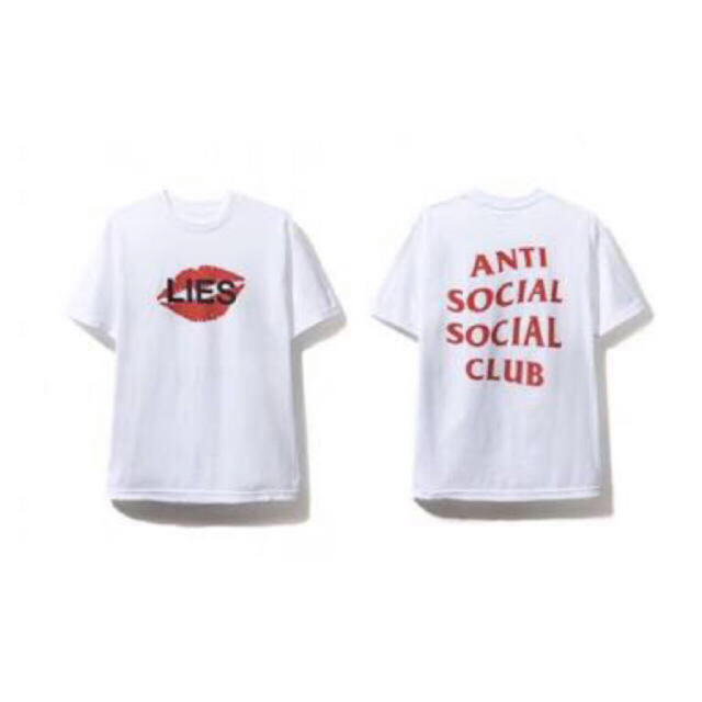 AntiSocialSocialClub LIES 2XL Tシャツ