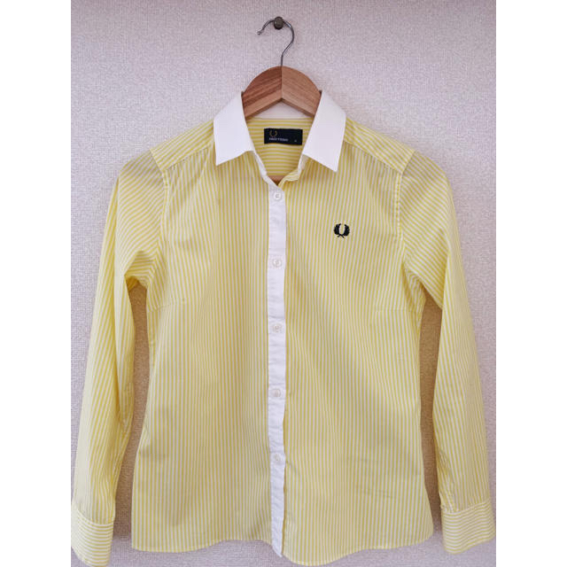 FRED PERRY(フレッドペリー)の◇FRED PERRY◇ イェローストライプシャツ レディースのトップス(シャツ/ブラウス(長袖/七分))の商品写真