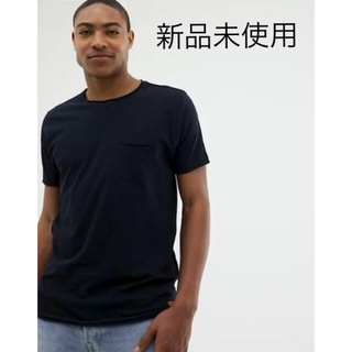 アディダス(adidas)の新品未使用 ASOS brave soul ネイビーTシャツ(Tシャツ/カットソー(半袖/袖なし))