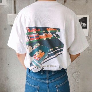 ギルタン(GILDAN)の新品 hibi Tシャツ 白 Mサイズ ciatreデザイン(Tシャツ/カットソー(半袖/袖なし))