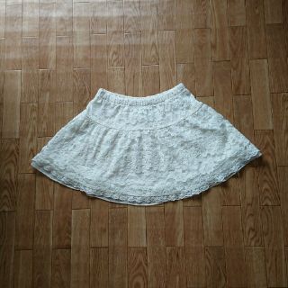 ザラキッズ(ZARA KIDS)の白 スカート  ZARA(スカート)