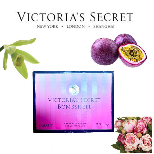 Victoria's Secret(ヴィクトリアズシークレット)の訳あり 限定 ヴィクトリアシークレット ボディークリーム ボムシェル コスメ/美容のボディケア(ボディクリーム)の商品写真