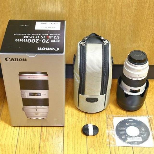 □Canon EF70-200mm F2.8L IS II USM ２型キヤノン 新しい www.gold