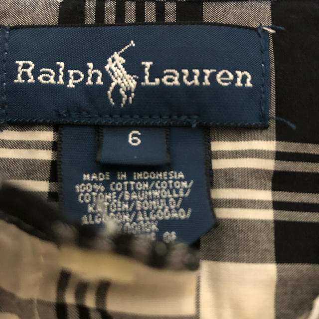 Ralph Lauren(ラルフローレン)のラルフローレン 半袖シャツ キッズ/ベビー/マタニティのキッズ服男の子用(90cm~)(Tシャツ/カットソー)の商品写真