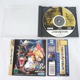 セガ(SEGA)のトア　精霊王紀伝　THOR　セガサターン(家庭用ゲームソフト)