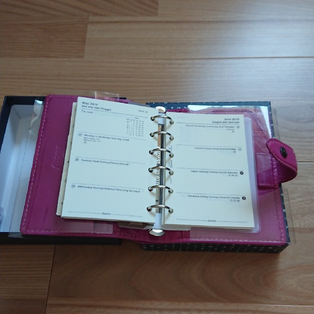 Filofax - 【未使用】ファイロファックス マルデン ミニ6 システム手帳 フューシャ ピンクの通販 by kuro's shop