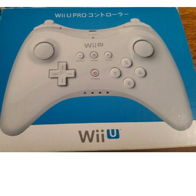 Wii U Wii U Pro コントローラー 白 ホワイト 中古の通販 By さっちゃん S Shop ウィーユーならラクマ