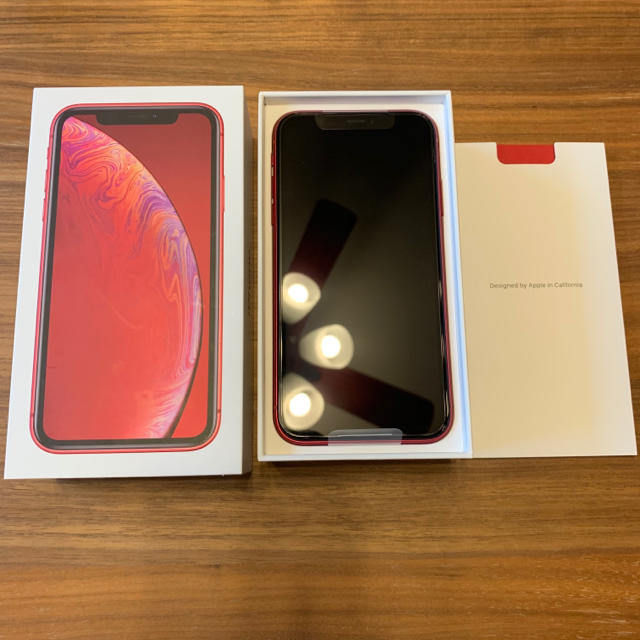 法人割引有 iPhone XR 64GB レッド[SIMロック解除済み] スマートフォン