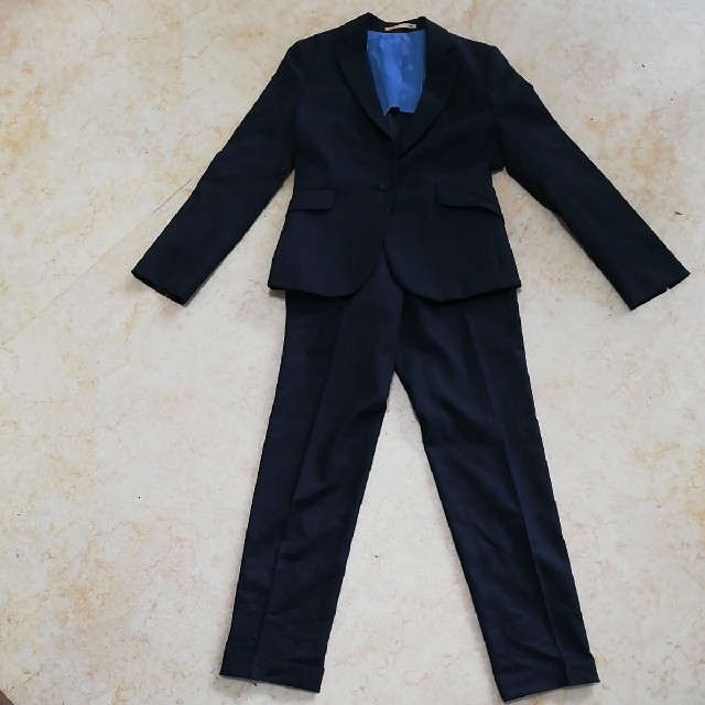 美品オリヒカ美形スーツ濃紺、サイズは７号S、ORIHICA