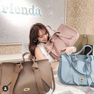 リエンダ(rienda)のrienda♡ループノットワンハンドルBAG(ハンドバッグ)