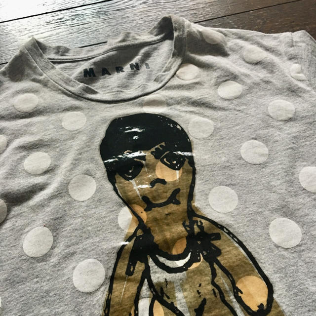 Marni(マルニ)のマルニ  MARNI★パペット柄 半袖Tシャツ★希少 レディースのトップス(Tシャツ(半袖/袖なし))の商品写真