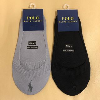 ポロラルフローレン(POLO RALPH LAUREN)の新品 レディース POLO ポロラルフローレン 超人気ペッツソックス2足 日本製(ソックス)