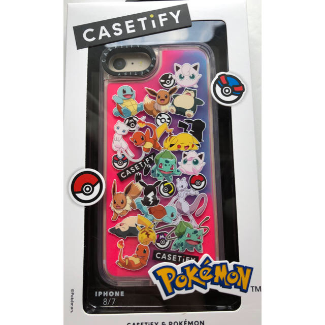 ポケモン(ポケモン)のcasetify  ポケモン iPhoneケース スマホ/家電/カメラのスマホアクセサリー(iPhoneケース)の商品写真