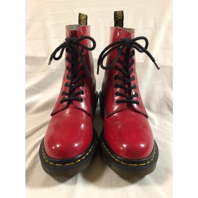 Dr.Martens(ドクターマーチン)のドクターマーチン☆☆ＣＬＥＭＥＮＣＹ☆☆超厚底 パテントレザー レディースの靴/シューズ(ブーツ)の商品写真