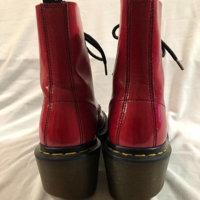 Dr.Martens(ドクターマーチン)のドクターマーチン☆☆ＣＬＥＭＥＮＣＹ☆☆超厚底 パテントレザー レディースの靴/シューズ(ブーツ)の商品写真