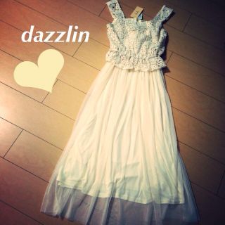 ダズリン(dazzlin)の新品タグ付★ダズリン★レースマキシワンピ(ロングワンピース/マキシワンピース)