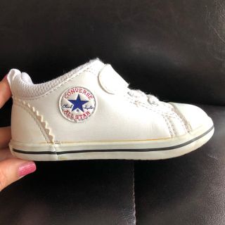 コンバース(CONVERSE)のコンバース  オールスター スニーカー 14cm 白(スニーカー)