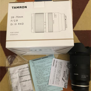 タムロン(TAMRON)のcheeco様専用 tamron 28-75mm f 2.8(レンズ(ズーム))