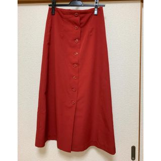 アーバンリサーチ(URBAN RESEARCH)のフロントボタンのロングスカート(ロングスカート)