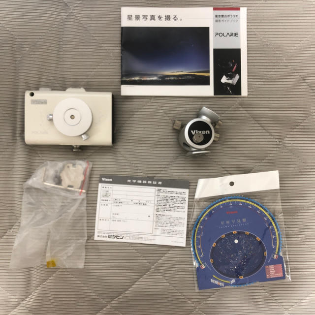 贅沢品 Vixen ポータブル赤道儀 星空雲台ポラリエ ポラリエ用マルチ雲
