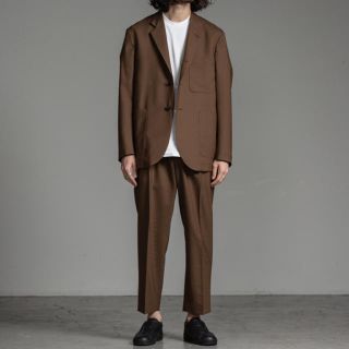 マーカウェア(MARKAWEAR)のmarkaware  FRONT PLEATS PEGTOP (スラックス)