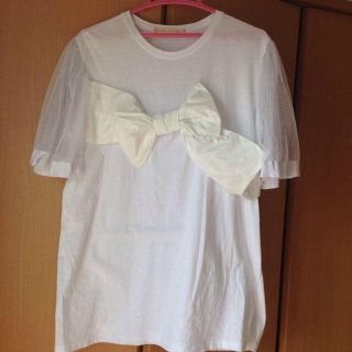 ハニーミーハニー(Honey mi Honey)のビッグリボンTシャツチュニック(チュニック)