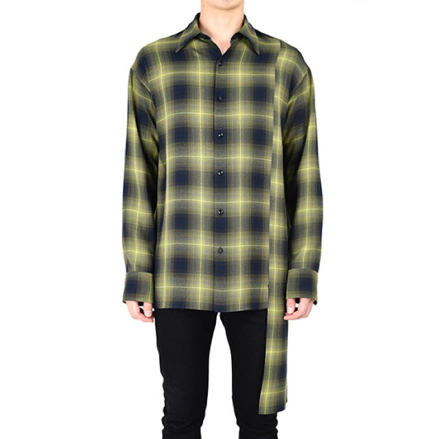 LAD MUSICIAN(ラッドミュージシャン)のLAD MUSICIAN[ラッドミュージシャン]　ASYMMETRY SHIRT メンズのトップス(シャツ)の商品写真