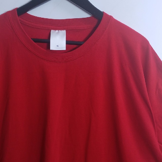 新品 5L XXXXL ビッグTシャツ 3枚 まとめ売り 綿100％ 赤/紺/紺 メンズのトップス(Tシャツ/カットソー(半袖/袖なし))の商品写真