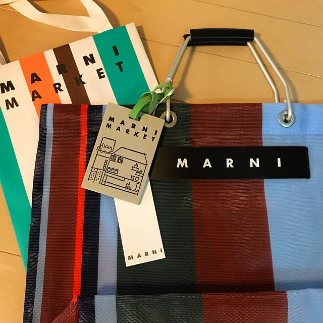 MARNI 新作トートバッグ ラッカーレッド????