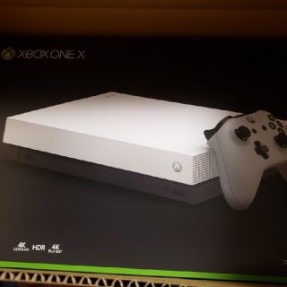 エックスボックス(Xbox)のXbox One X ホワイト スペシャル エディション 新品未開封(家庭用ゲーム機本体)