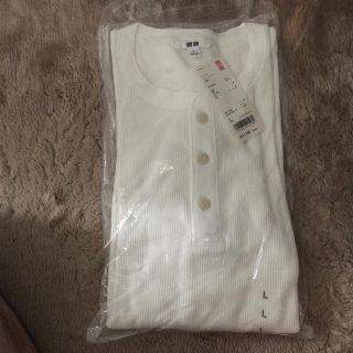 ユニクロ(UNIQLO)のユニクロ ヘンリーネックT(Tシャツ/カットソー(七分/長袖))