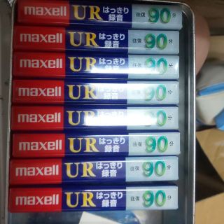 カセットテープ 新品 maxell90(ポータブルプレーヤー)