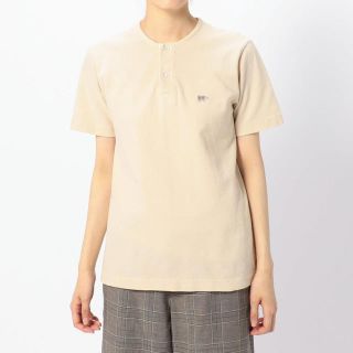 サイ(Scye)のscye 鹿の子ヘンリーネックTシャツ ecru サイズ38(ポロシャツ)